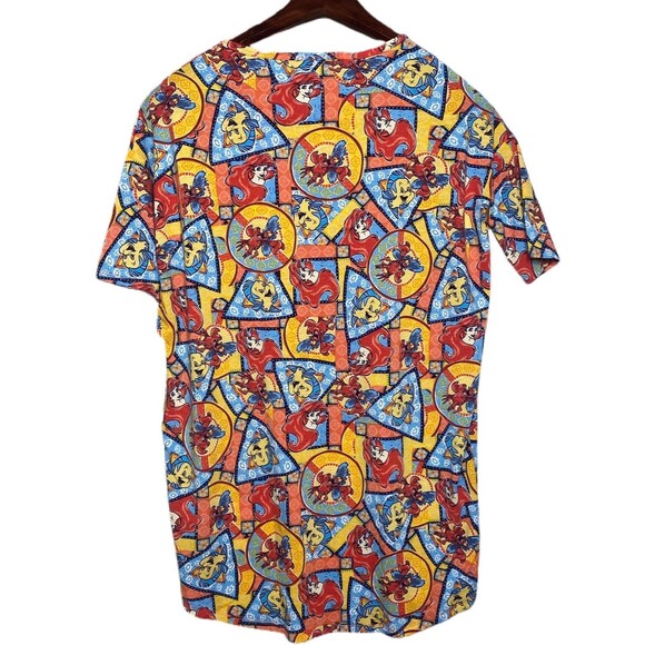 NWT XXS Disney Little Mermaid- Ariel, Flounder and Sebastian, LuLaRoe Irma - Picture 5 of 6